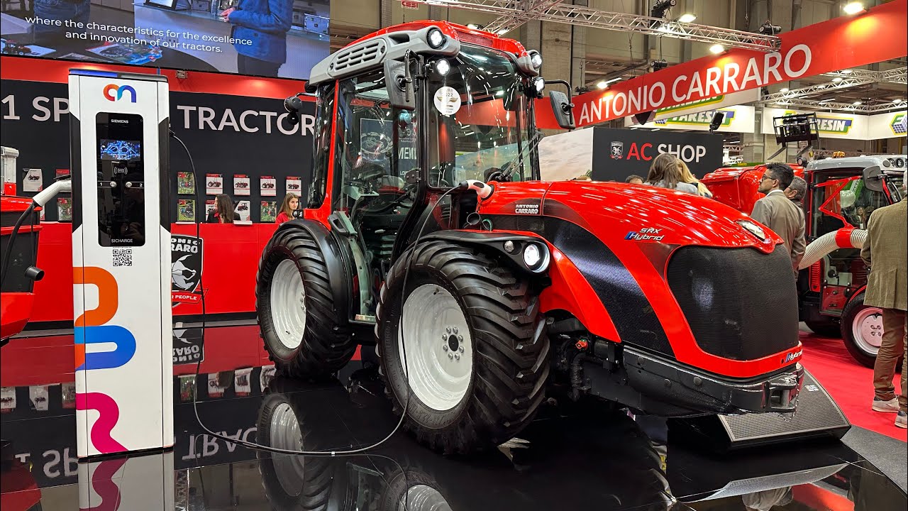 Antonio Carraro Elektrikli Traktörü ve Daha Fazlası | Eima 2022