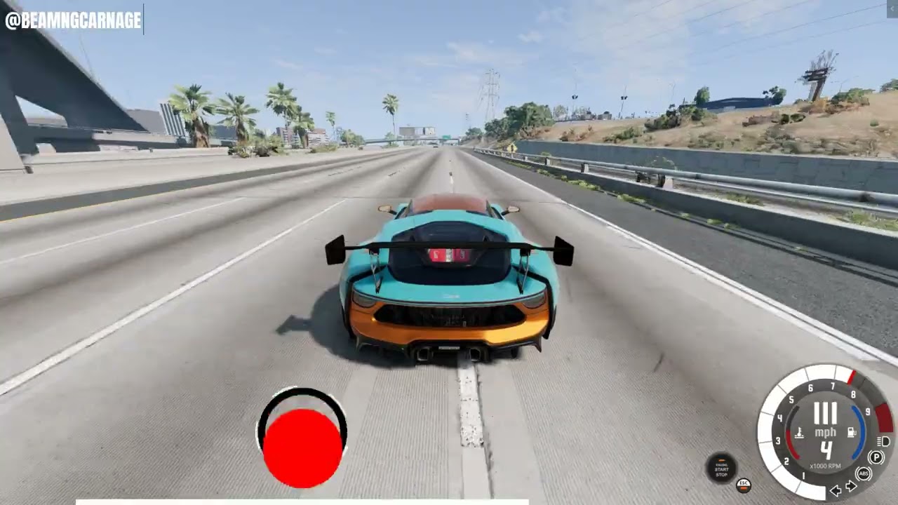 Massive Crash Compilation in BeamNG drive #261 - BeamNG Carnage