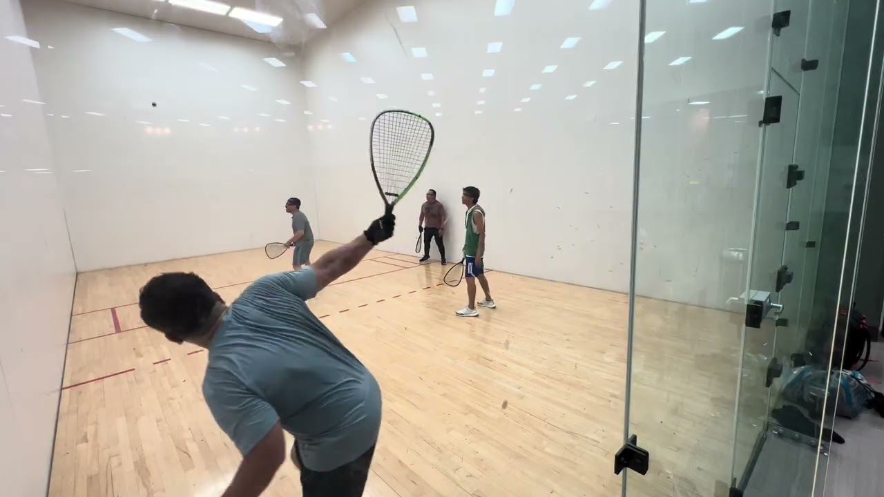 Racquetball Guero,Carlos, Moses, Paul