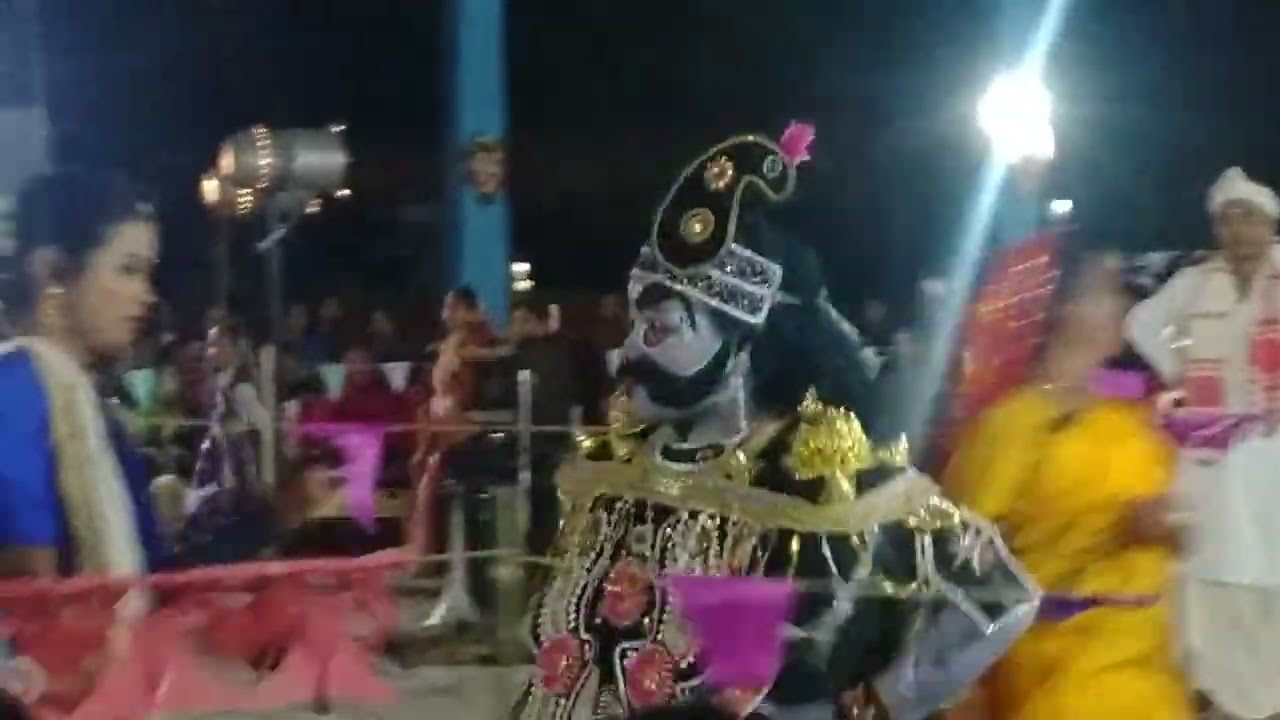 দহালী মকৰীয়া পঞ্চখেলীয়া ৰাস মহোৎসৱত অসুৰ প্ৰবেশ এটি মূহুৰ্ত 🤩#