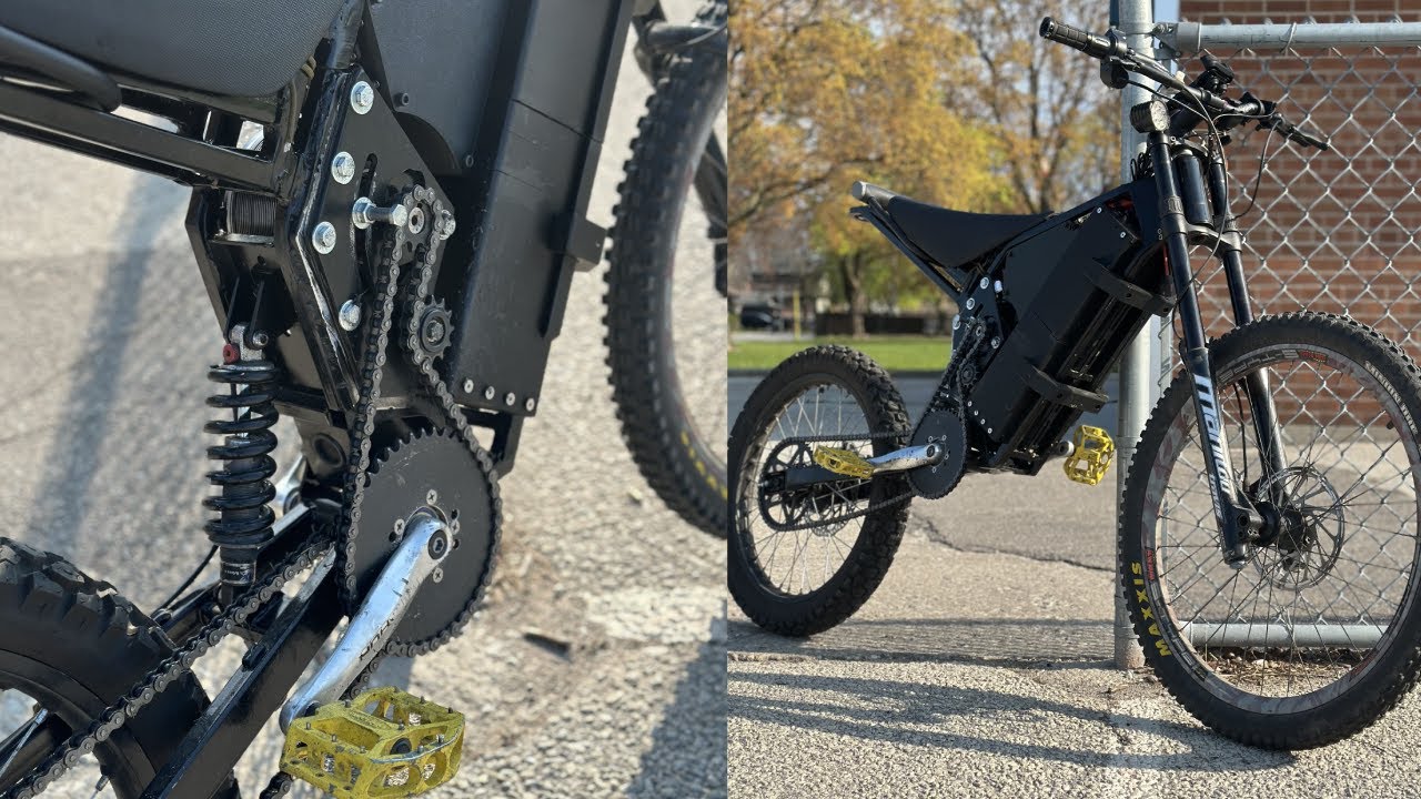 15kW Mid-Drive Stealth Bomber – Drivetrain Rebuild + Test Ride + Major Failure - Ep.5