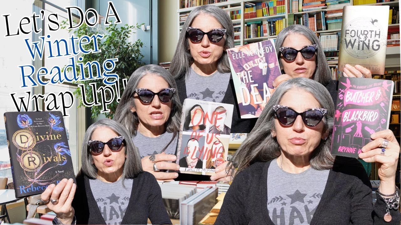 Winter Reading Wrap-Up Reading Vlog (No Spoilers!!)