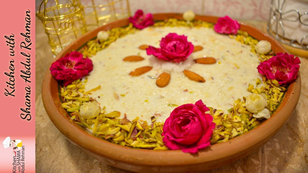 Rabri Kheer Recipe With Homemade Rabri | Eid Special Recipes | Kitchen With Shama Abdul Rehman