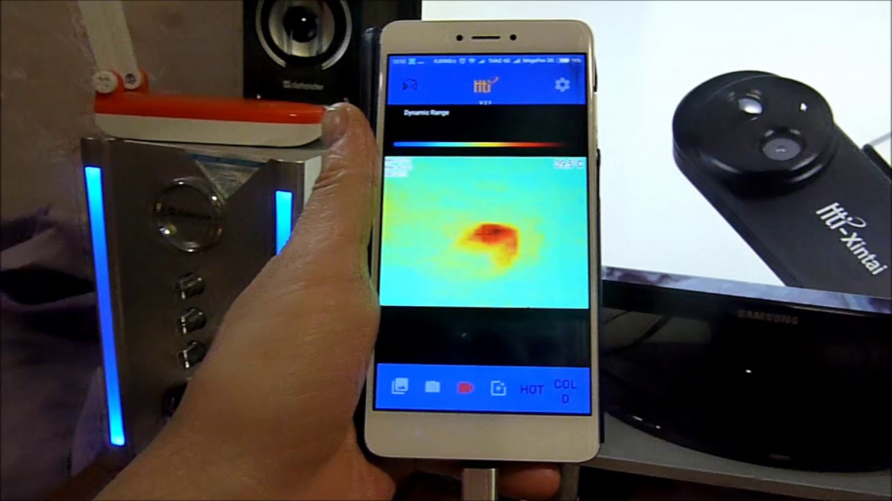 Тепловизор Hti 102  Android Thermal lmager.Обзор.