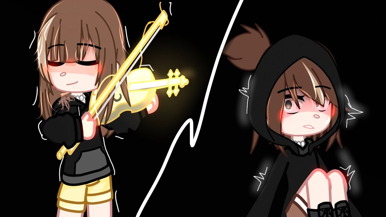 Gacha Horror;Lonely.  Mi versión, Gacha nebula, Lore gacha, animación original de NicoléF1t.