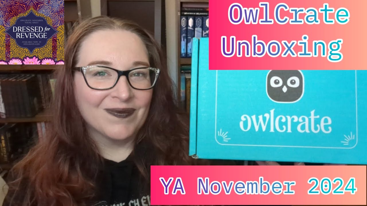 OwlCrate YA November 2024: Dressed for Revenge 🥻 OwlCrate Unboxing