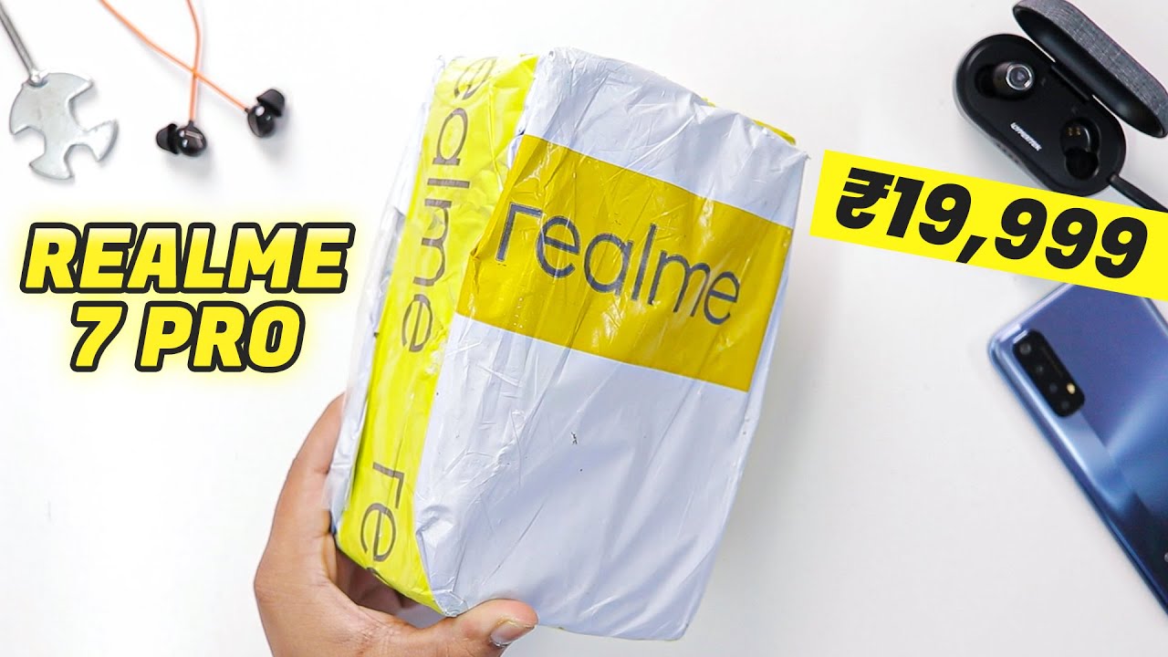 Realme 7 Pro Unboxing First Sale Unit ⚡ 65W ⚡ SD 720G
