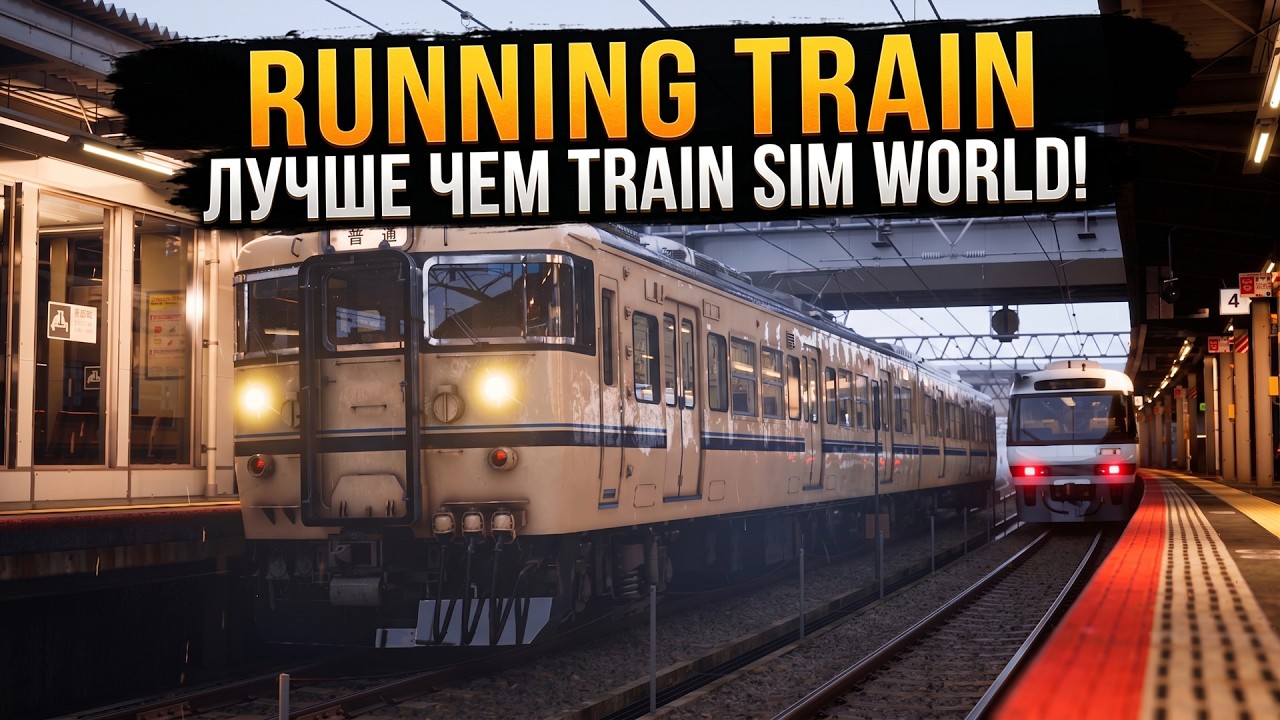 RUNNING TRAIN | ЛУЧШЕ ЧЕМ TRAIN SIM WORLD!