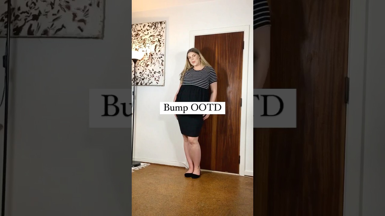Bump OOTD🤰🏼#bump #fashion #bumpstyle #maternitywear #grwm #shein #blackoutfit #style #ootd #outfit