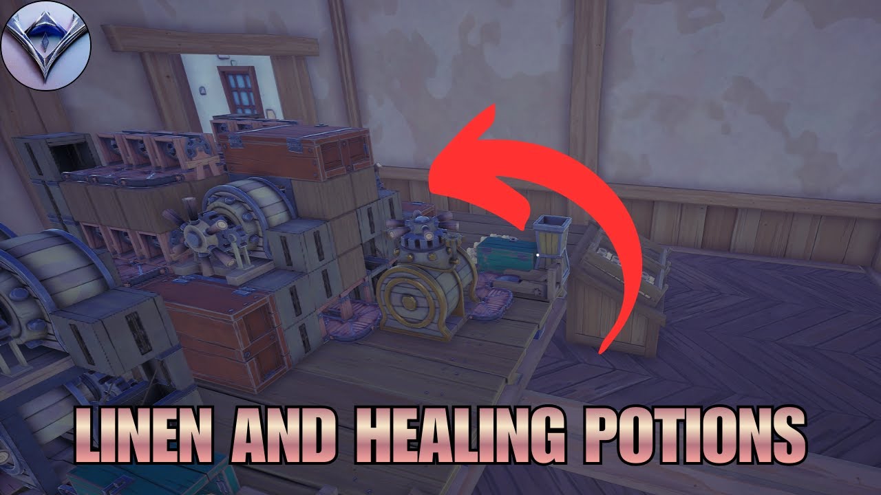 Processing Linen and Healing Potions in Alchemy Factory (EP 2)