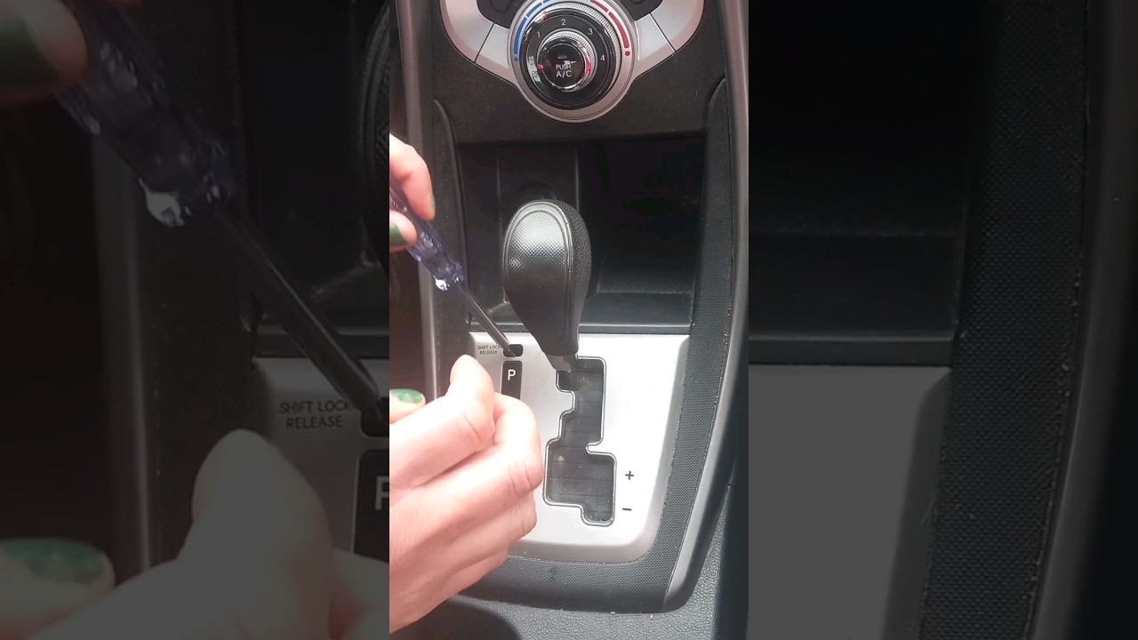 shift lock release