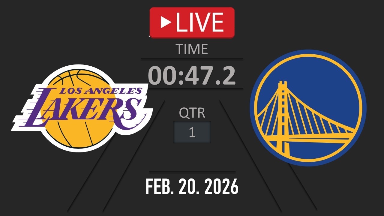NBA LIVE NOW! Los Angeles Lakers vs Golden State Warriors | Feb. 20, 2026 | Warriors vs Lakers 2K26