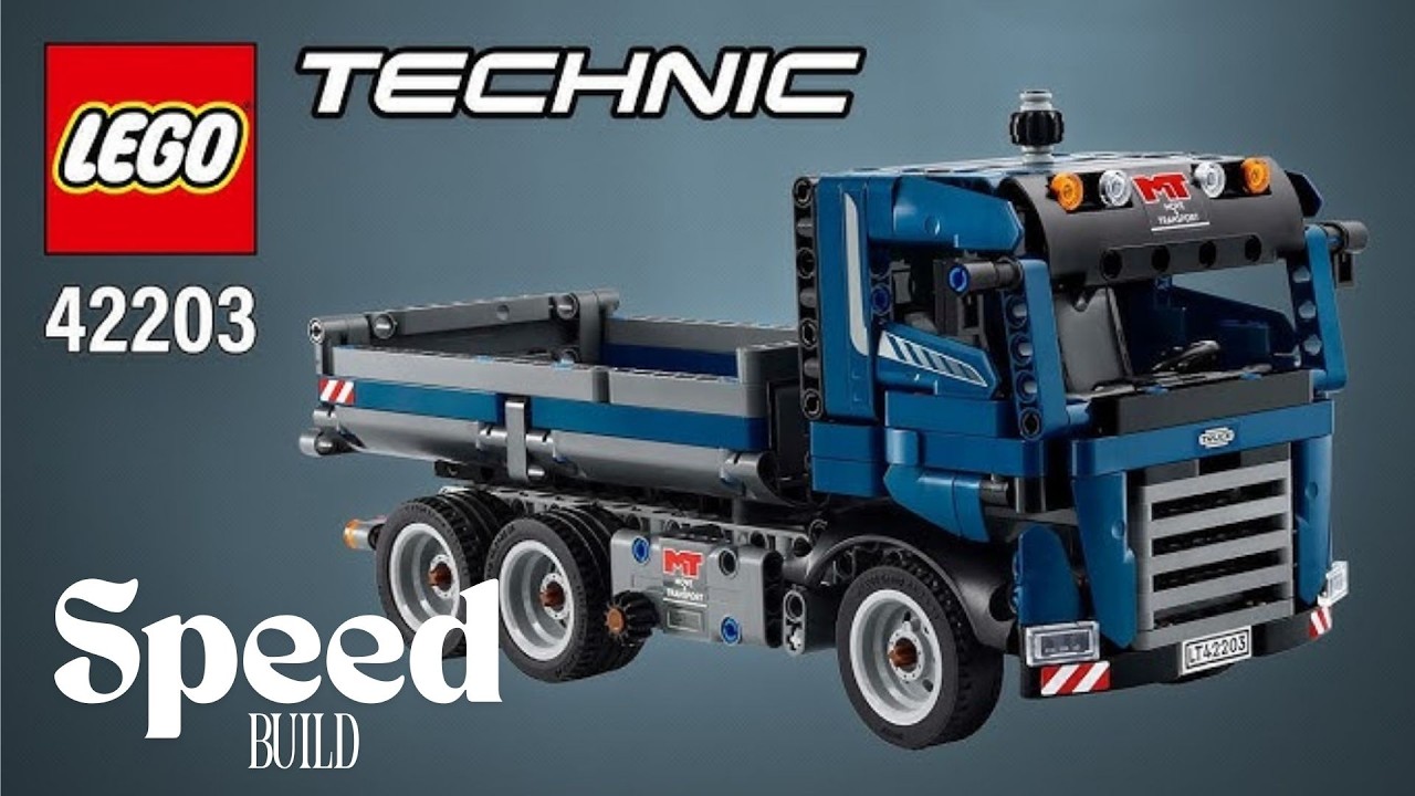 Speed Build – LEGO Technic Dump Truck (42203)