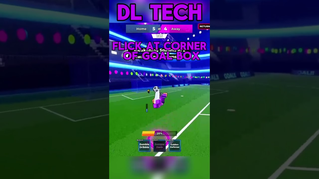 Don Lorenzo tech to confuse goalies #bluelock #bluelockrivals #roblox #donlorenzo #tricks