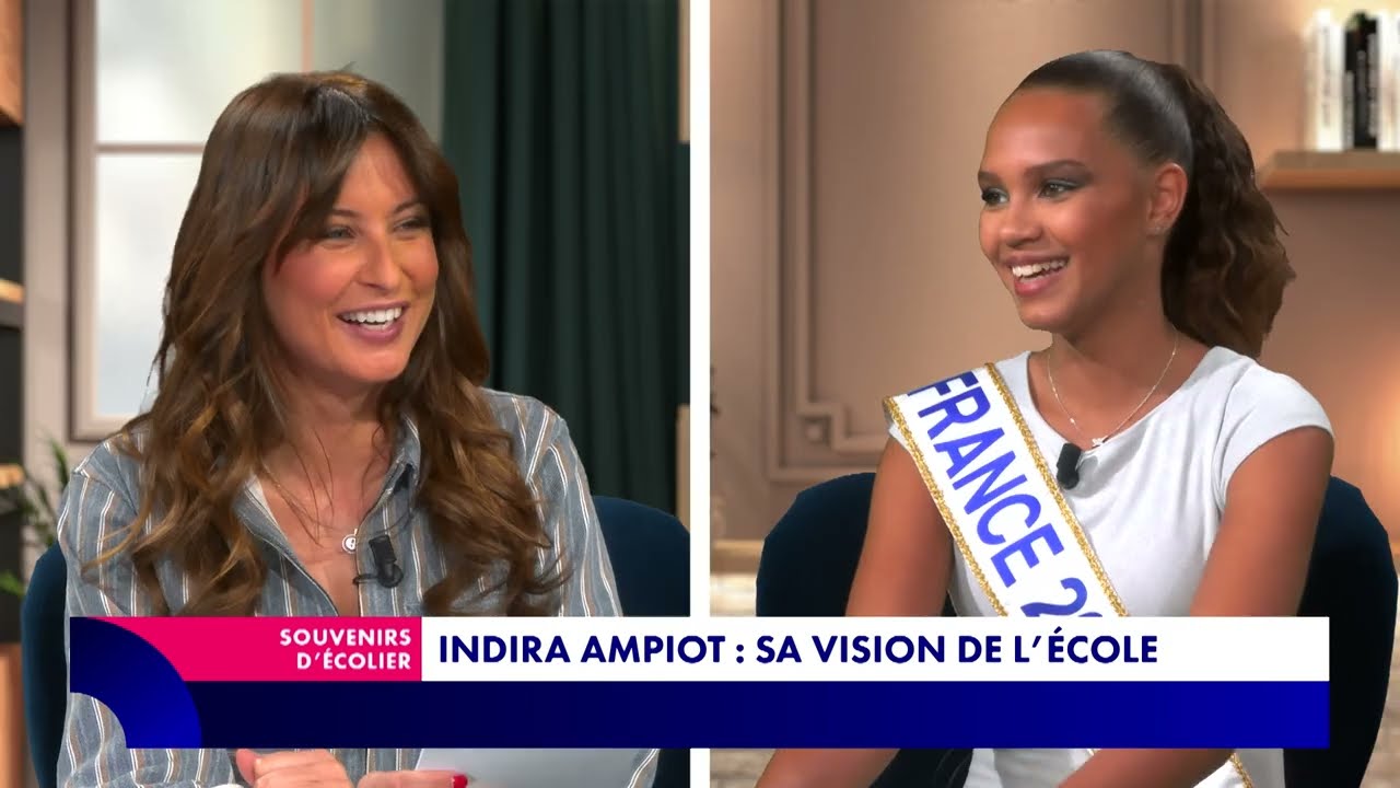 Souvenirs d'écolier (11/03/2023) - Indira Ampiot, Miss France 2023