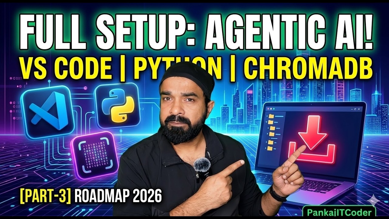 [Part-3] Full Environment Setup for AI Agents: VS Code, Extensions & Libraries (2026)