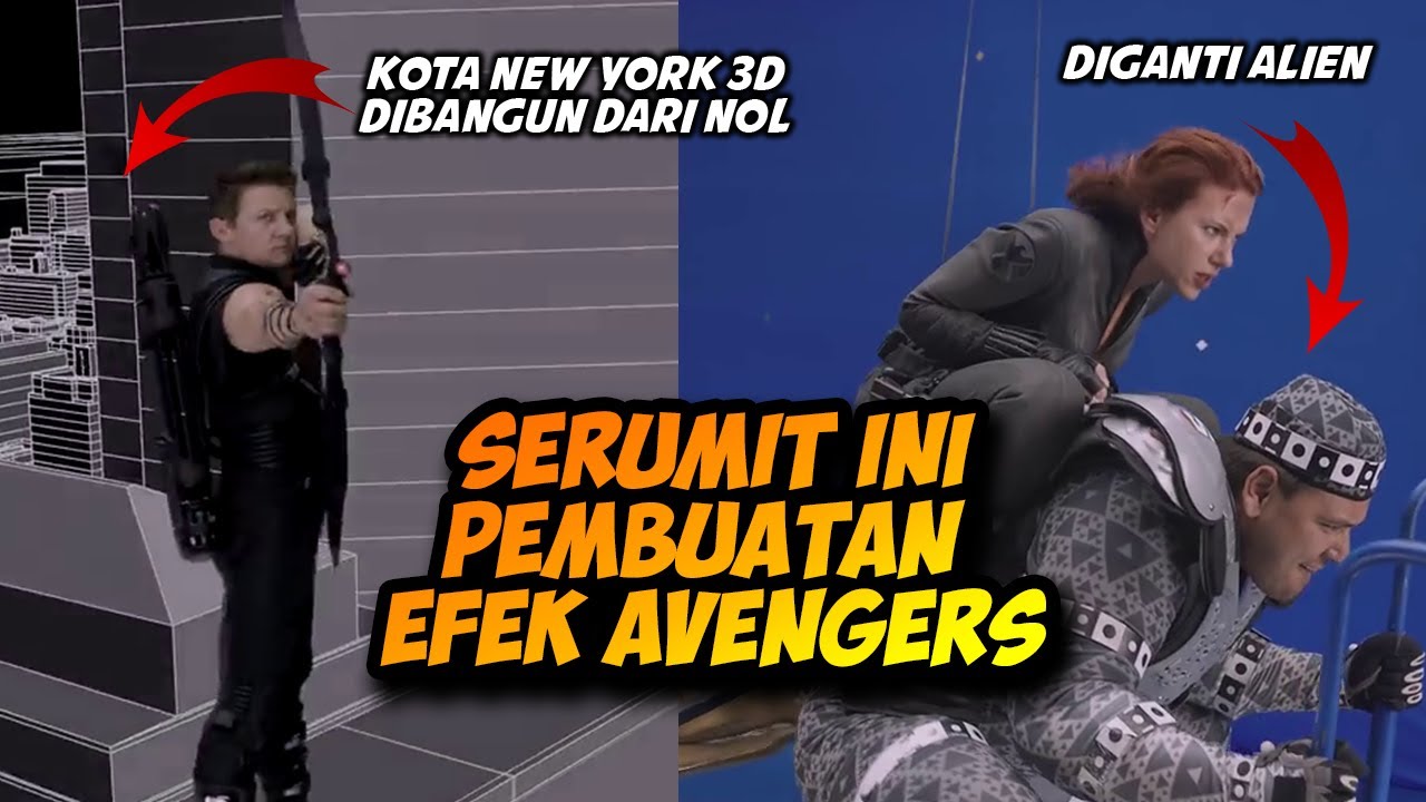 Bagaimana Efek Visual Avengers Dibuat