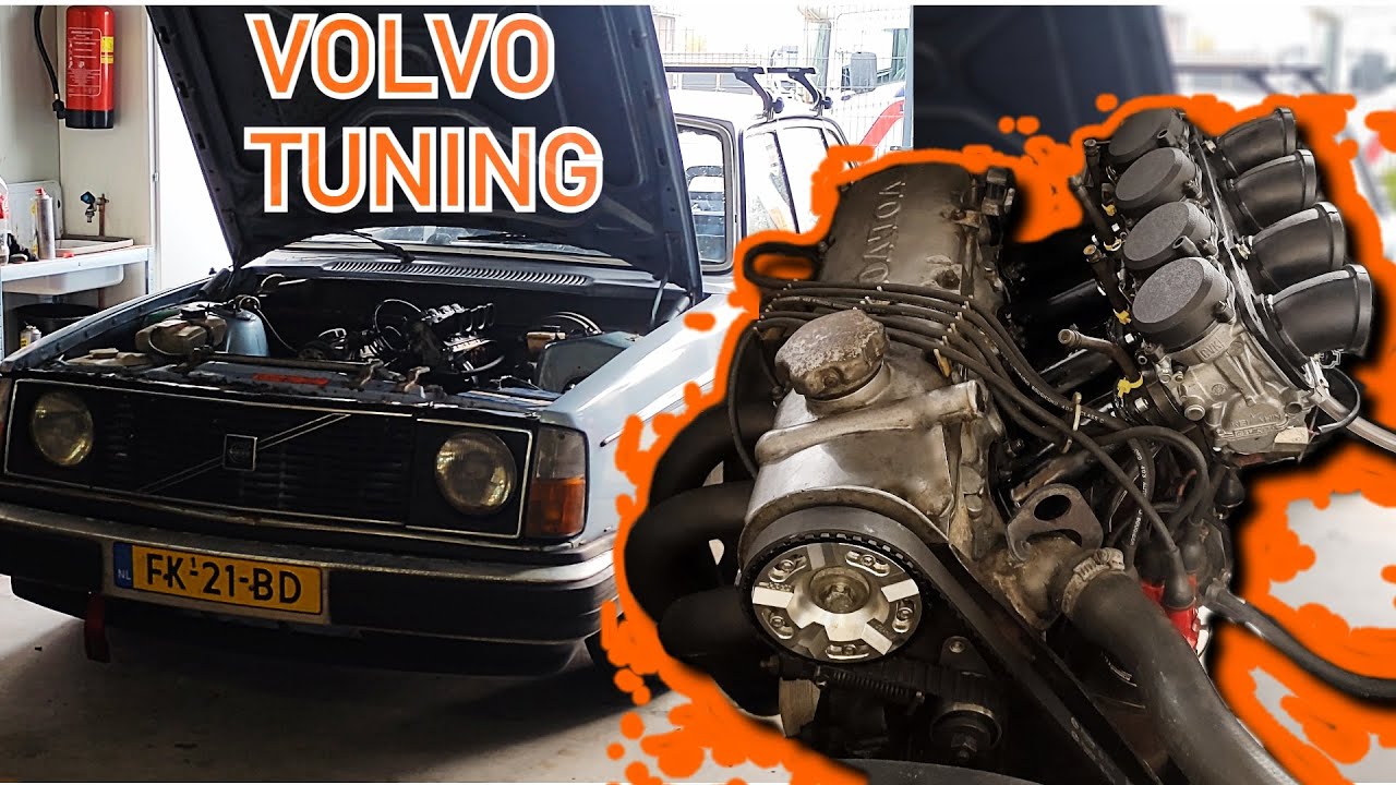 Een oude Volvo flink opvoeren.