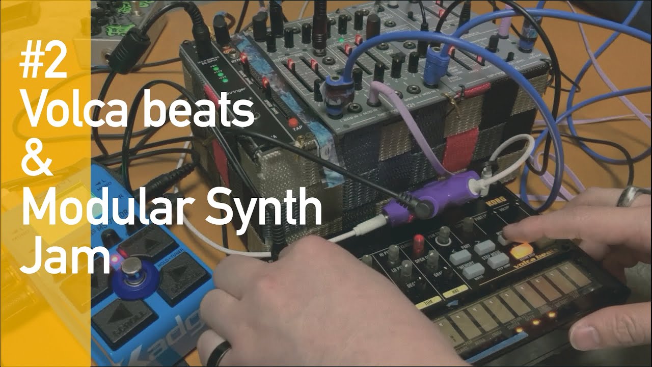 #2 Volca beats& Modular Synth Jam【#Jamuary2026】
