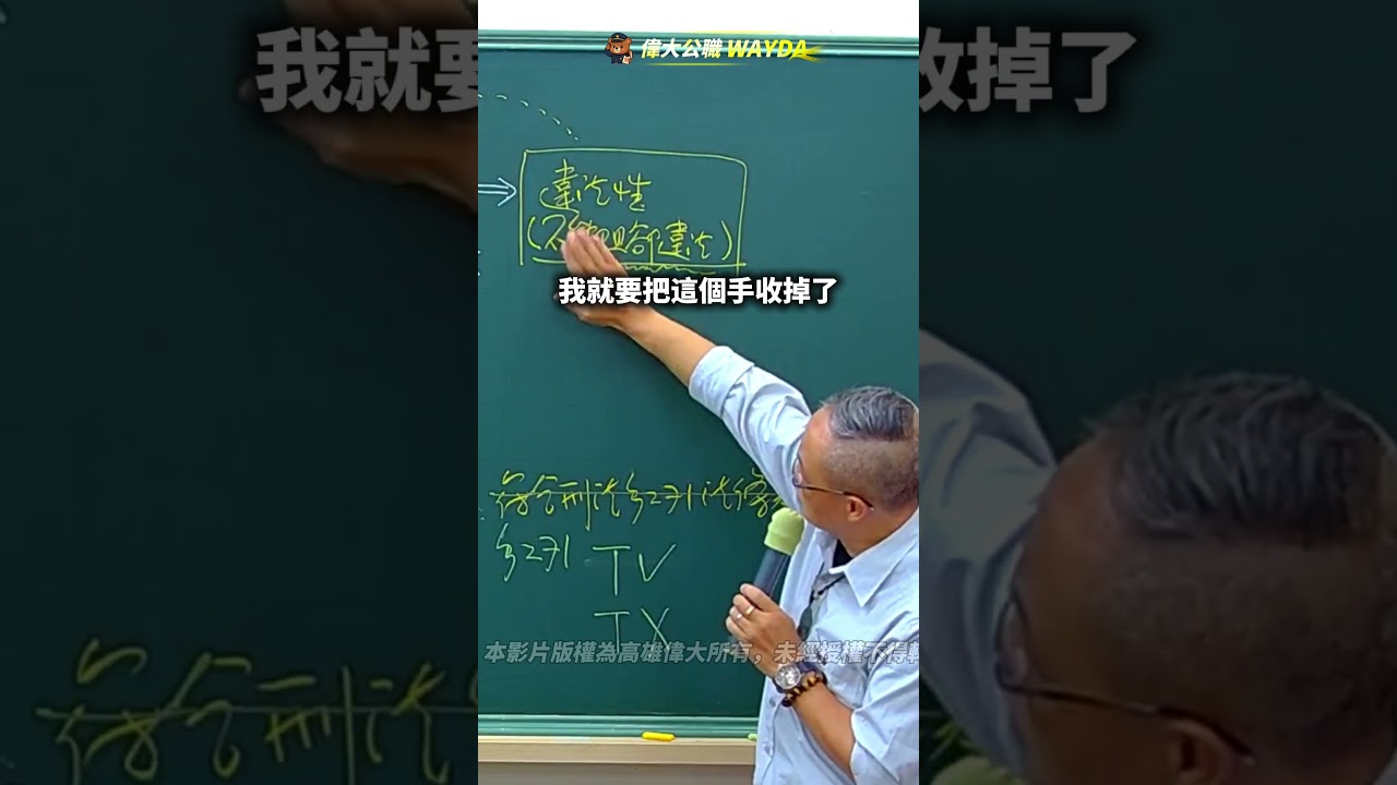 ⚖️刑法金牌 | 周肪老師【刑法觀念解析】#警察特考#司特監所班