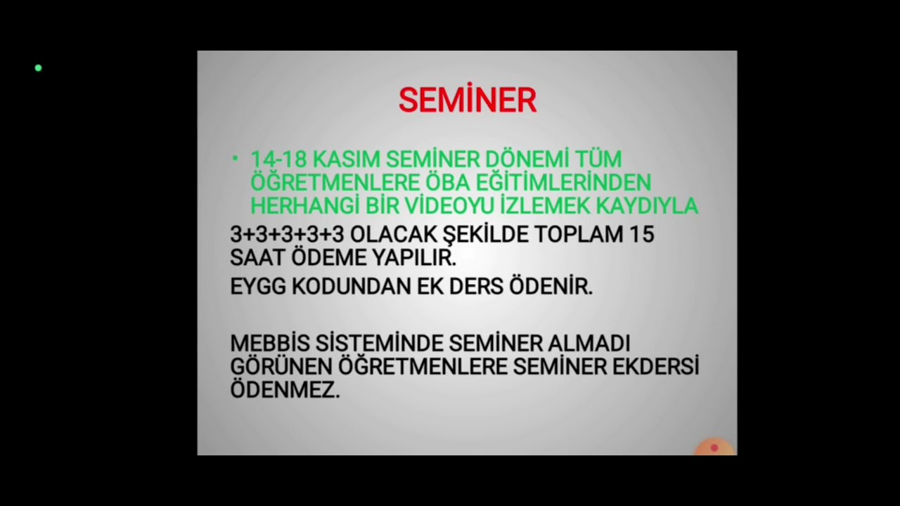 Kasım 2022 Ek Ders Hesaplaması