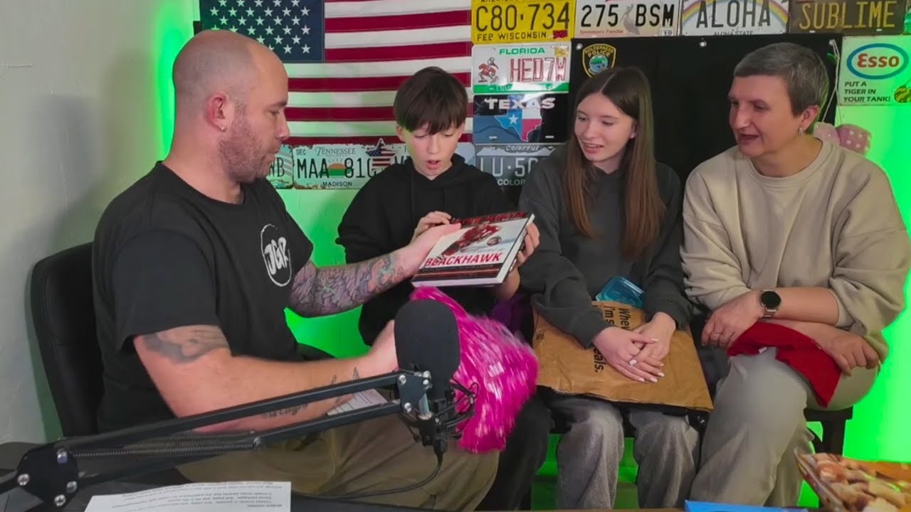 European Family Reacts Unboxes Awesome Gifts From America