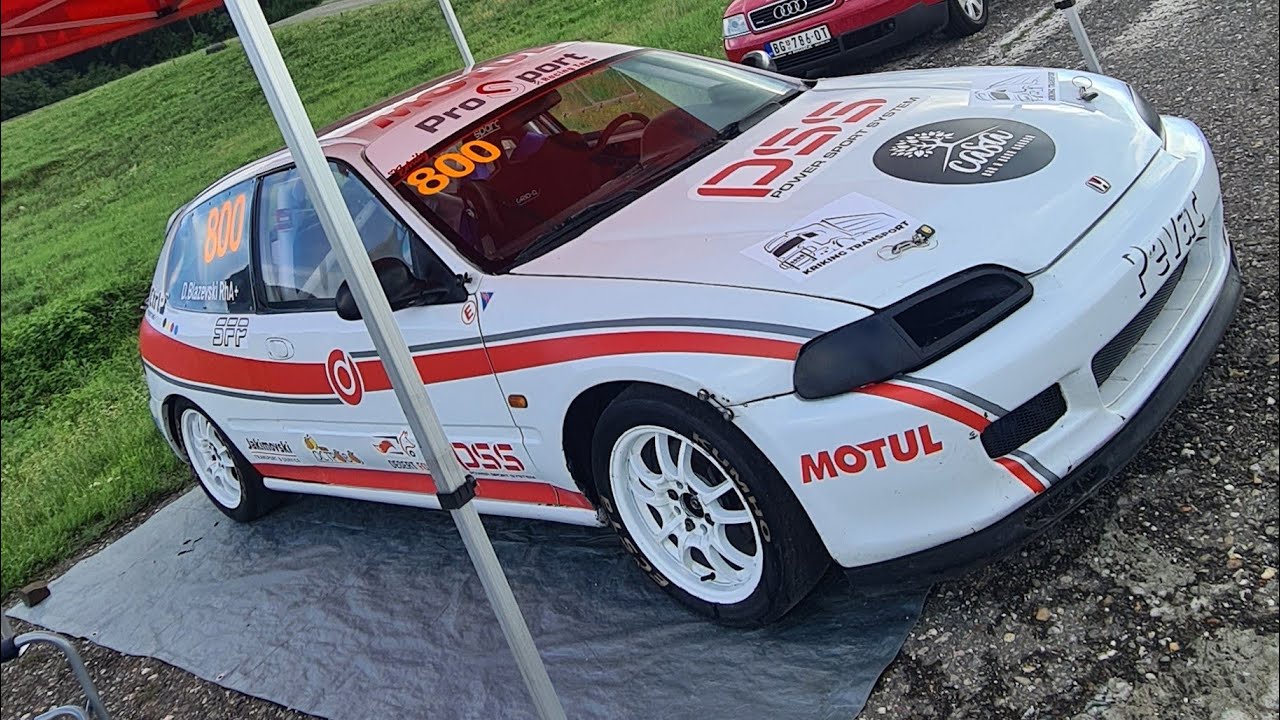 Trka Beranovac-Kraljevo 2022 Daniel Blazevski Honda Civic E1-1600
