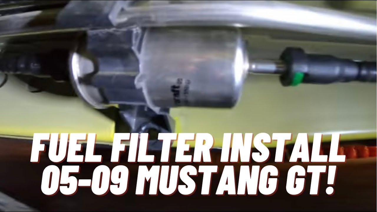 How To Change Your Fuel Filter (2005-2009 Ford Mustang GT)
