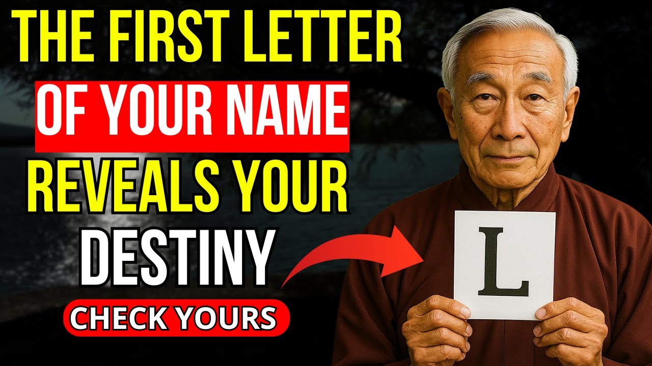 What the FIRST Letter of Your Name Means WILL SHOCK You | Buddhist Teachings