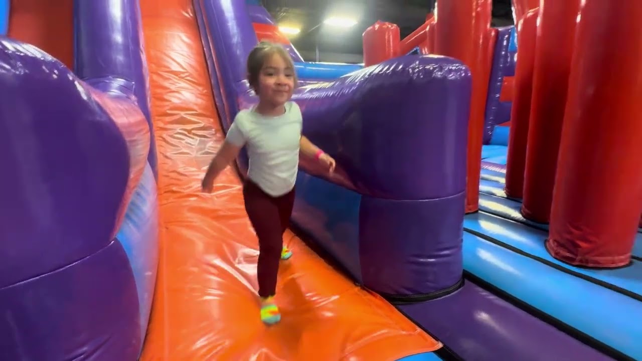 Altitude Trampoline Park Austin Tx  with Roxstarr & Dad