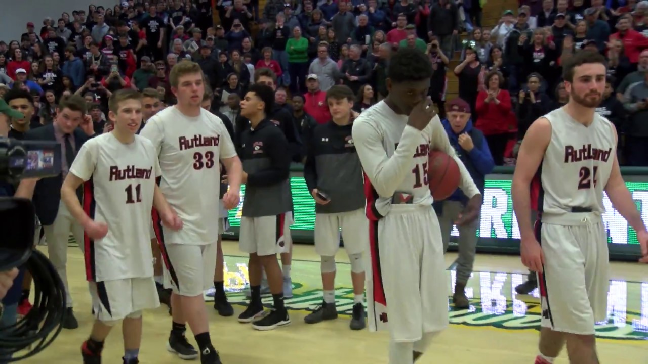 VPA D1 Boys Basketball Finals: Rutland vs Mt. Mansfield