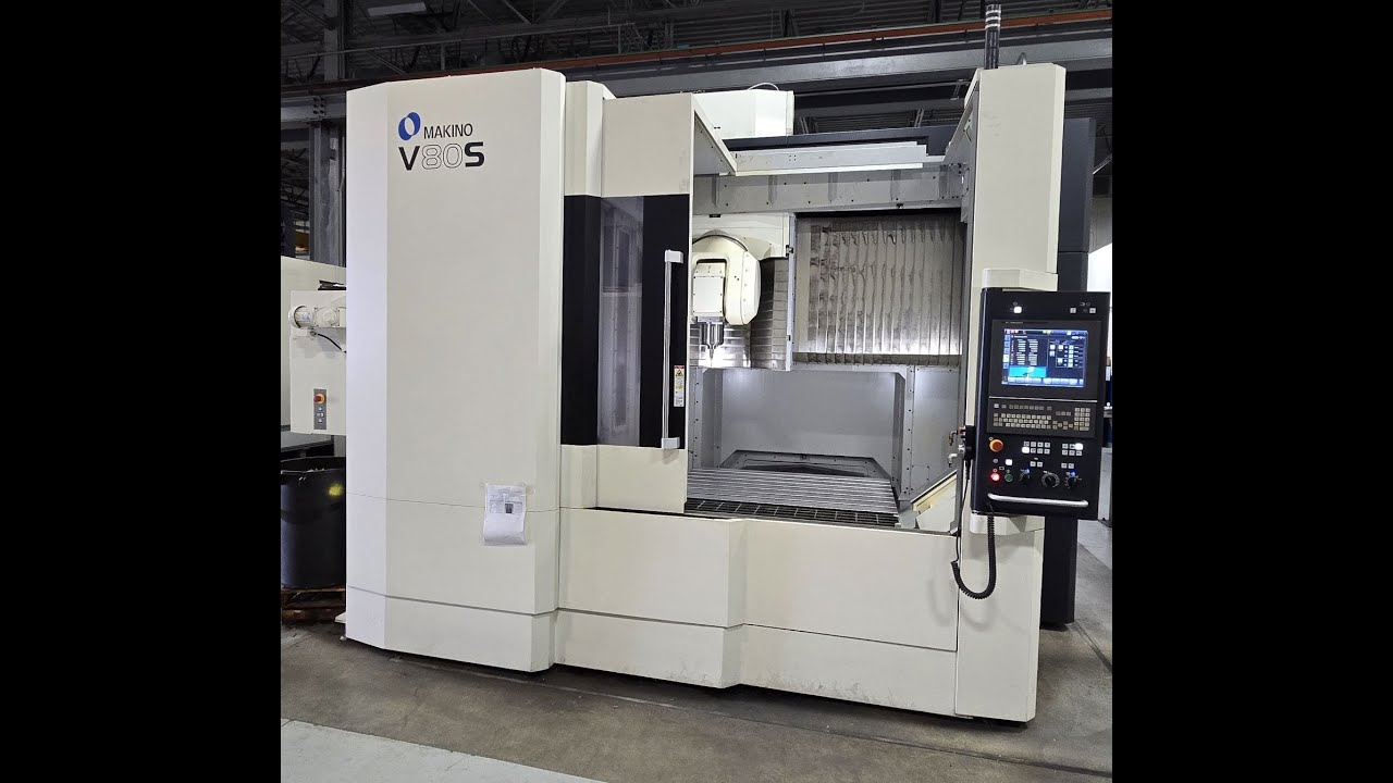 2018 Makino V80S 5 Axis CNC Machining Center