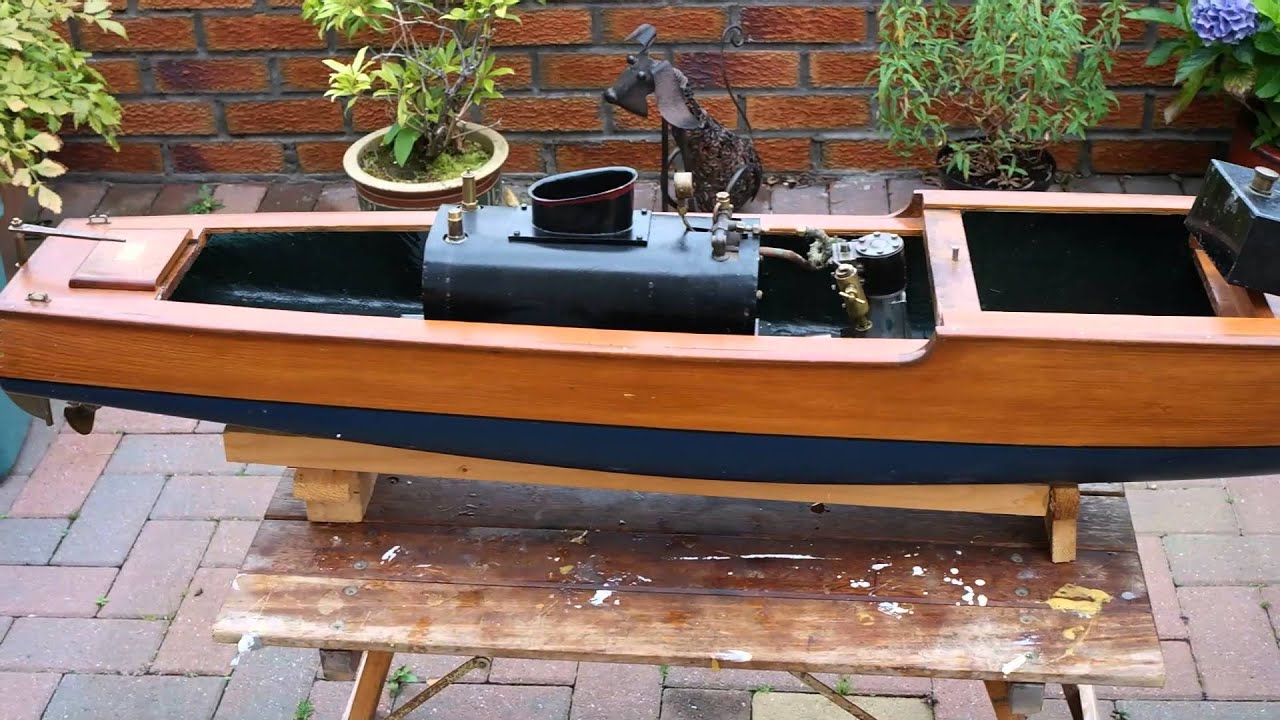 STUART STEAM LAUNCH EMMA 1921 