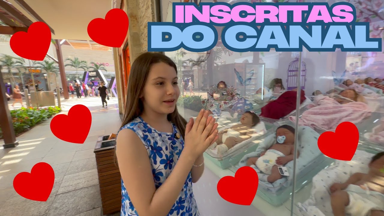 CONHECI INSCRITAS E FIZ TOUR NA MATERNIDADE DE BEBE REBORN ALANA BABYS