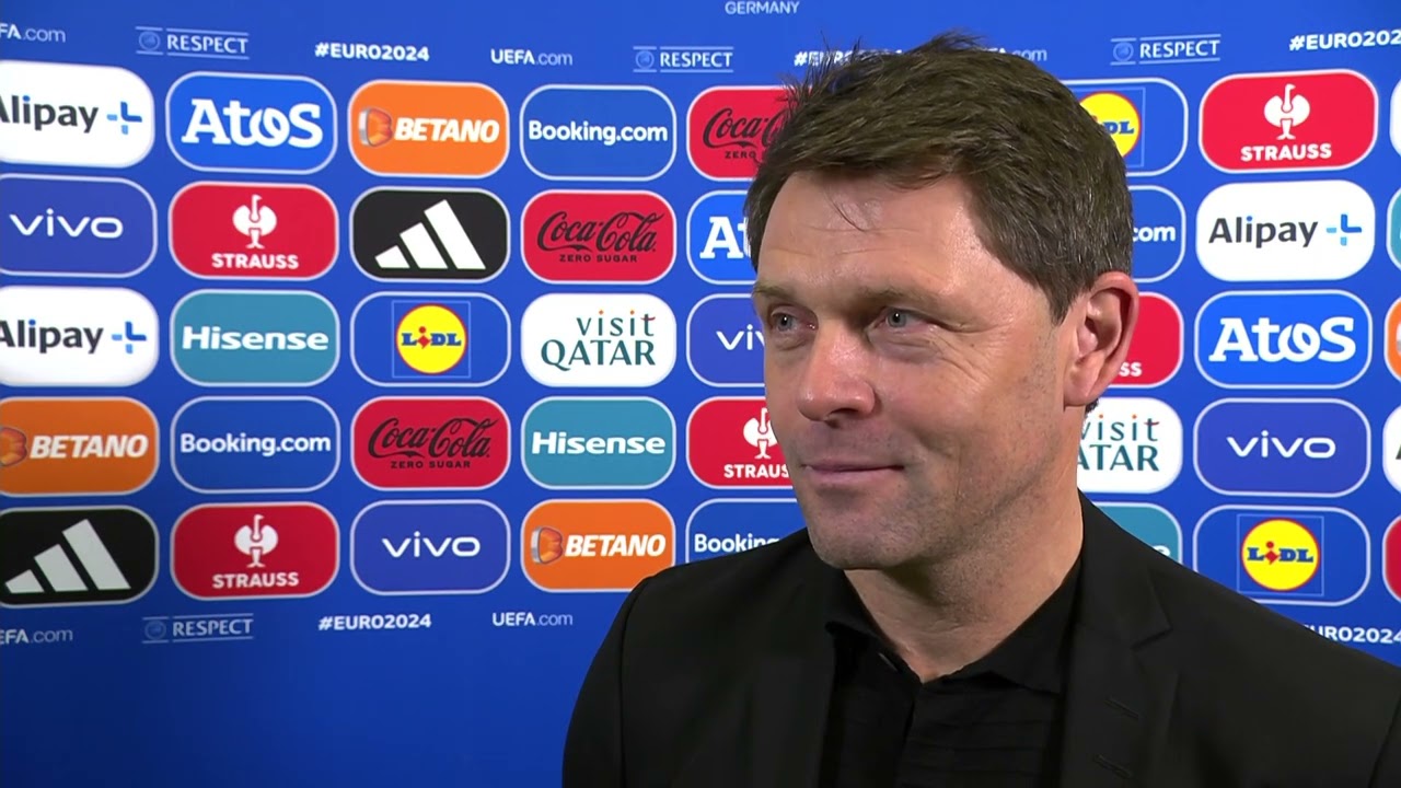 UEFA EURO 2024 Play off Auslousung | De Luc Holtz am Interview