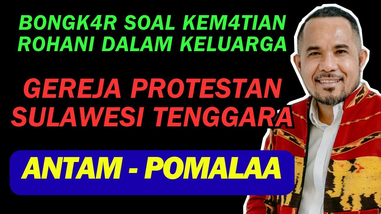 KRISTEN WAJIB NONTON || Khotbah Pdt Mell Atock dalam Natal GEPSULTRA - Jemaat Antam Pomalaa!