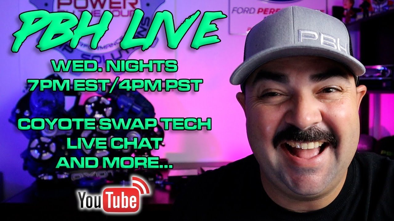 PBH LIVE Episode #30 Hydroboost For Your Coyote Swap!