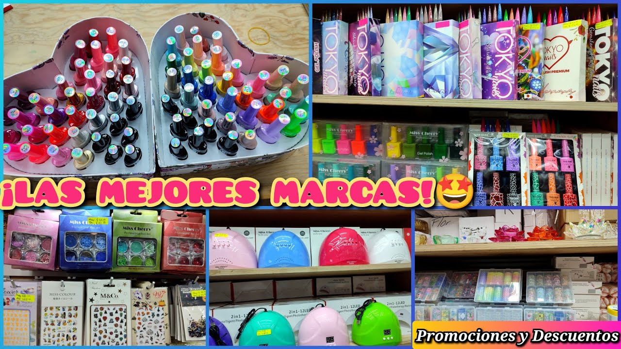 INVIERTE DESDE $3.50 🤑 MATERIAL PARA UÑAS ECONOMICO / 