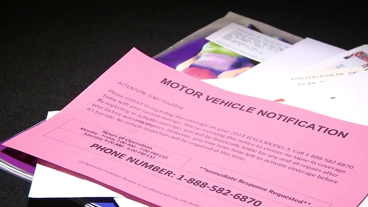 Car extended warranty messages: Scams or just misleading?
