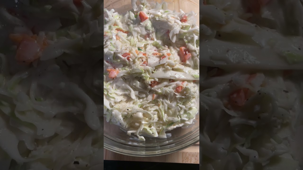 Easy, quick made with Vegan  mayo and it’s good to eat alone or on whatever you like🥰 