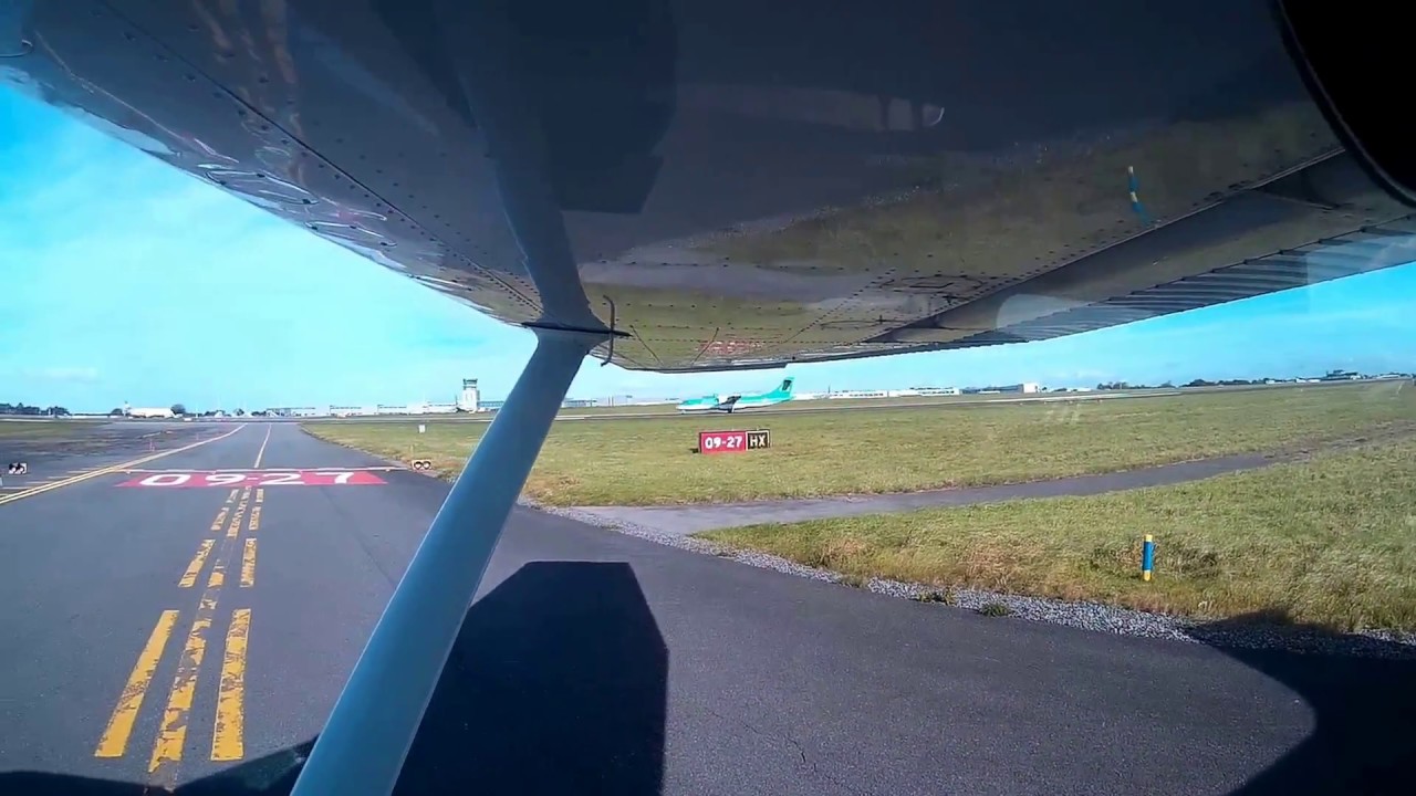 Bristol to Dublin (Weston) in a Cessna 182 Part 1 of 3. ATC AUDIO
