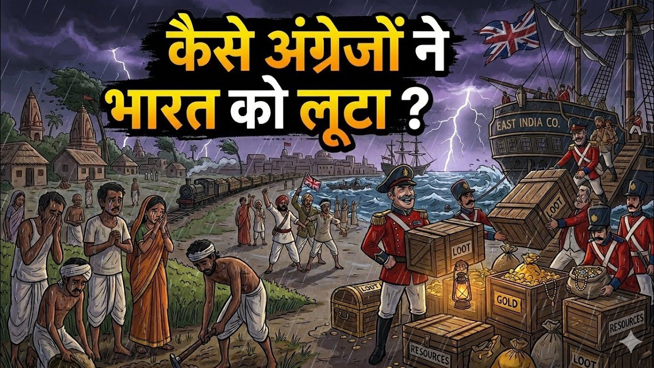How British Looted India? | 2D Animated Documentary in Hindi