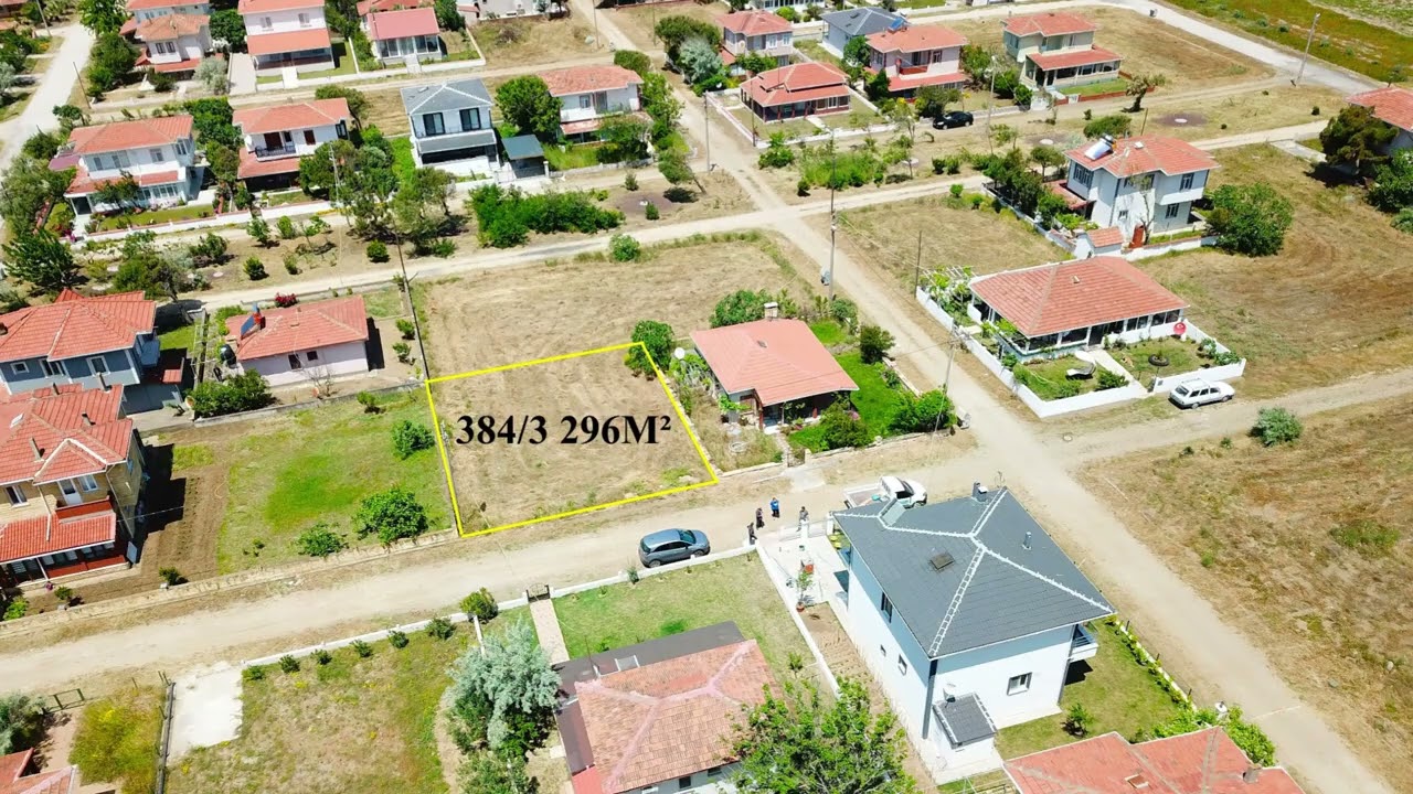 Çanakkale Biga Çeşmealtı Köyü Denizatı Sitesi 384 Ada 3 Parselde Satılık 296m2 Arsamız