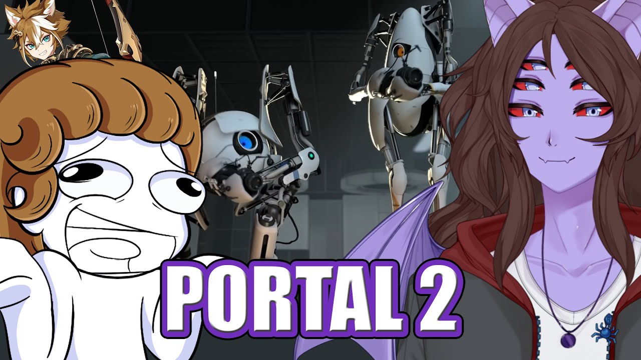 Jogando Portal 2 até o 