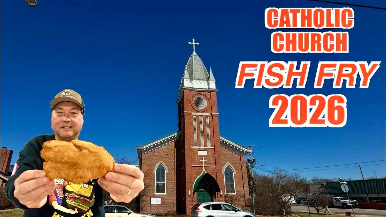 *CATHOLIC CHURCH FISH FRY TOUR w/ MY DAD* Churches of the Annunciation & Ascension | Louisville, KY