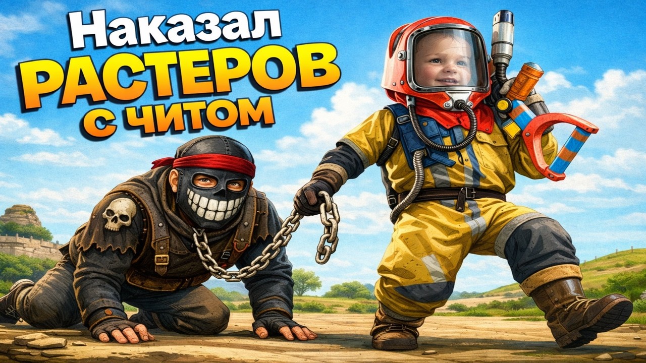 ПРОГУЛЯЛ МАТЕМАТИКУ И УНИЧТОЖИЛ СЕРВЕР В RUST С ЧИТОМ | RUST CHEAT GAMEPLAY