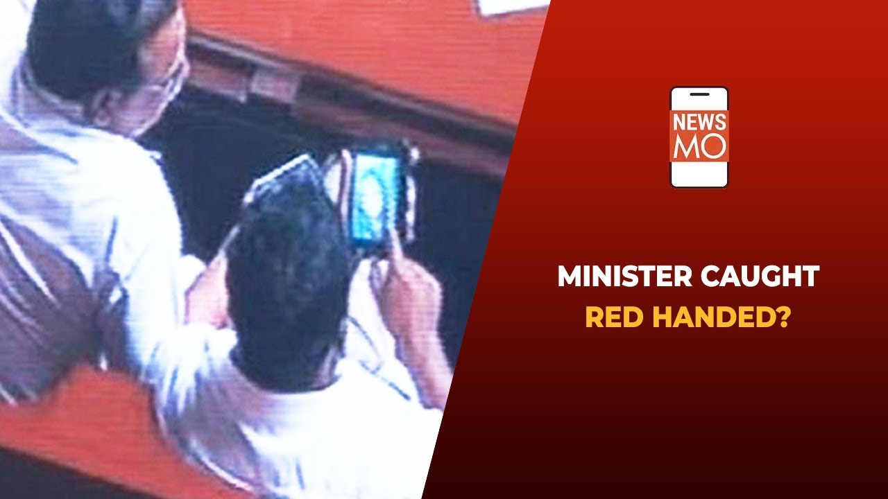 Karnataka Cong MLC Caught Scrolling Through Porn In Assembly | NewsMo
