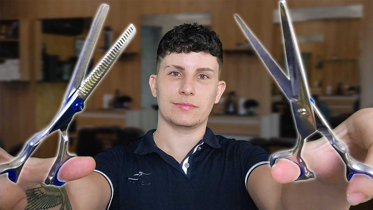 ASMR BARBEIRO Fazendo Seu CORTE DEGRADÊ 💈✂️