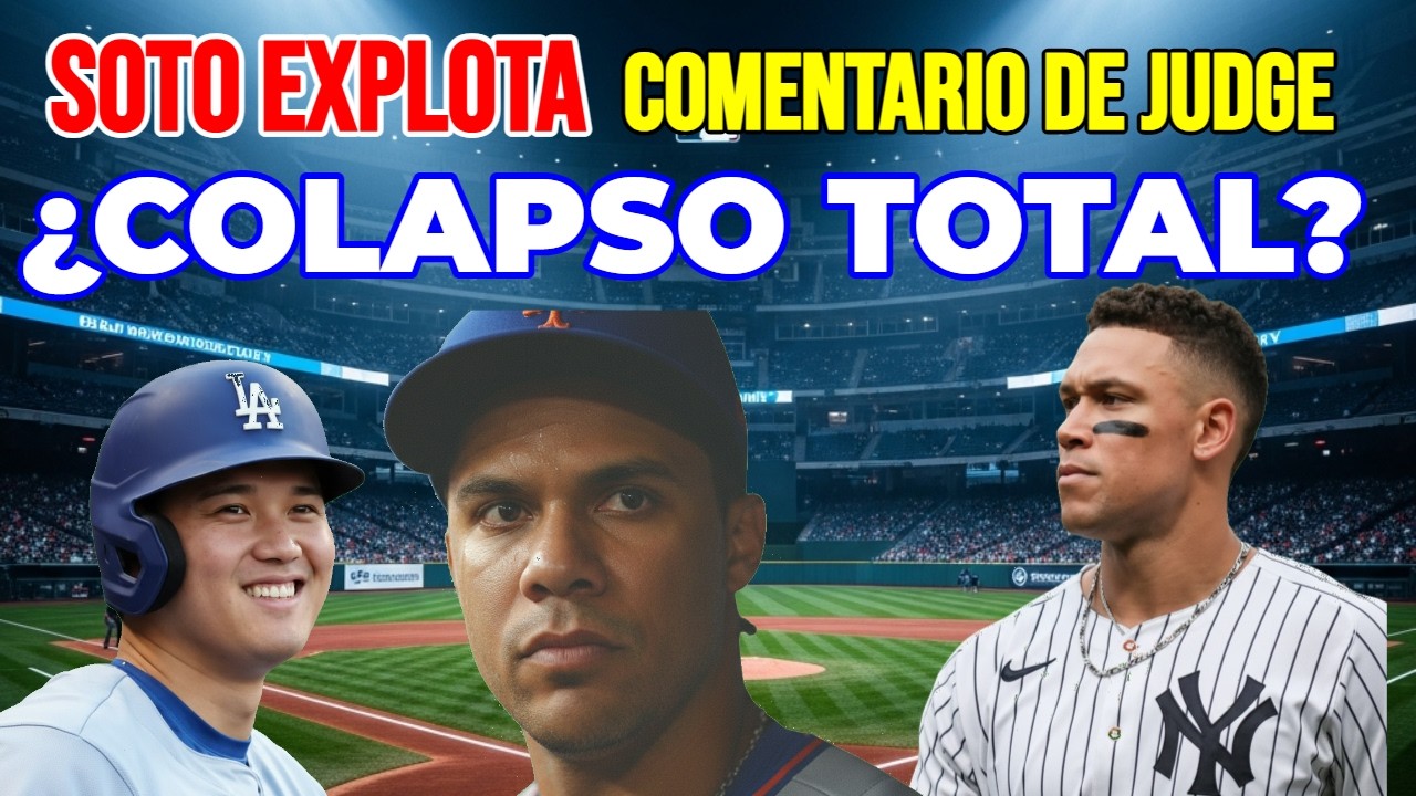¡GUERRA DE MVP! Soto explota contra Ohtani y el 'Comentario de 5 Segundos' de Judge sacude la MLB