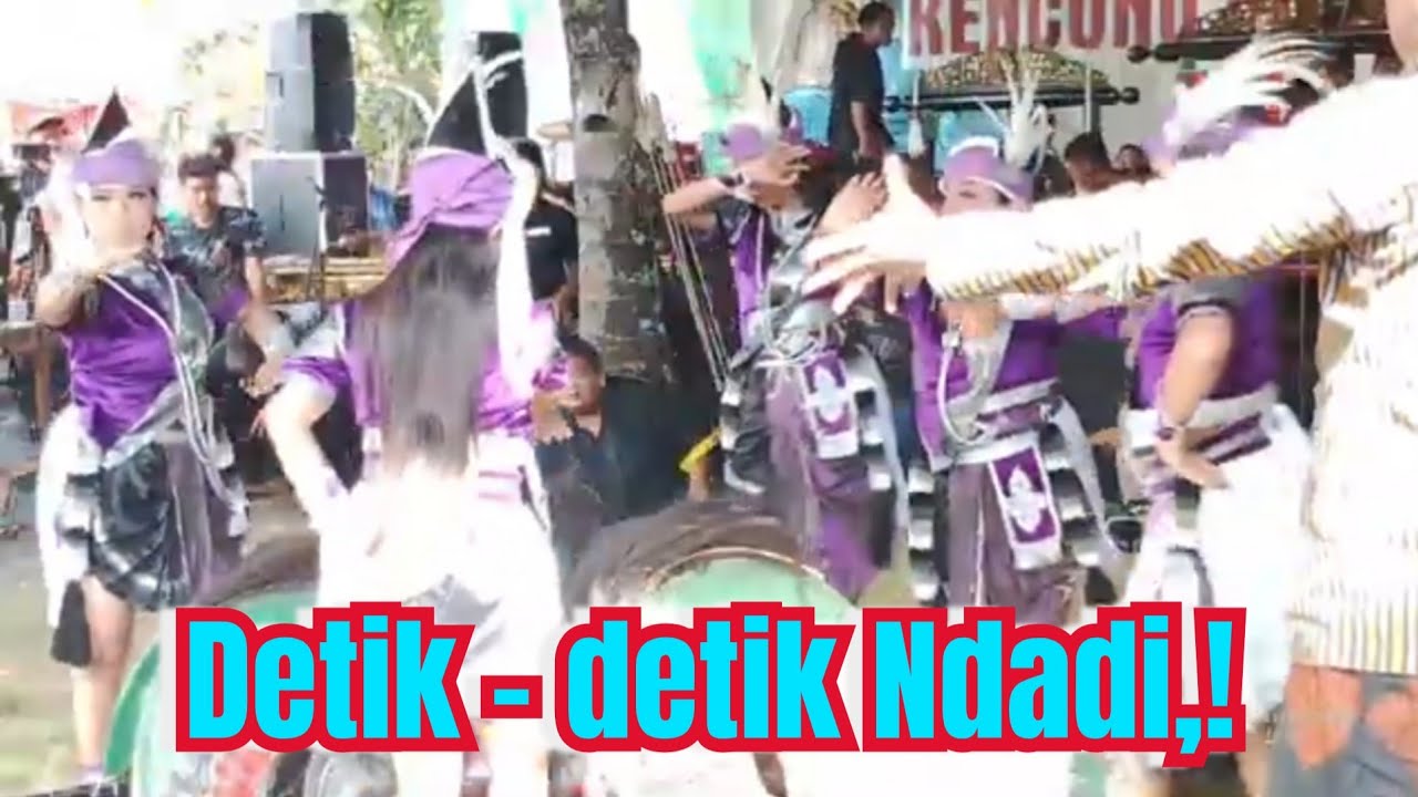 Detik - detik!! penari ayu ayu Turangga Kencono Mudho ndadi